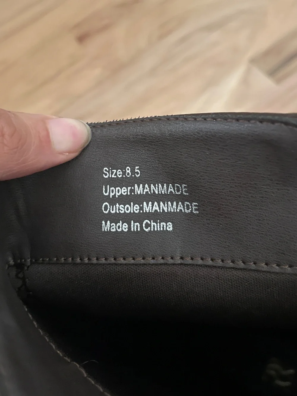 New York & Company faux leather
